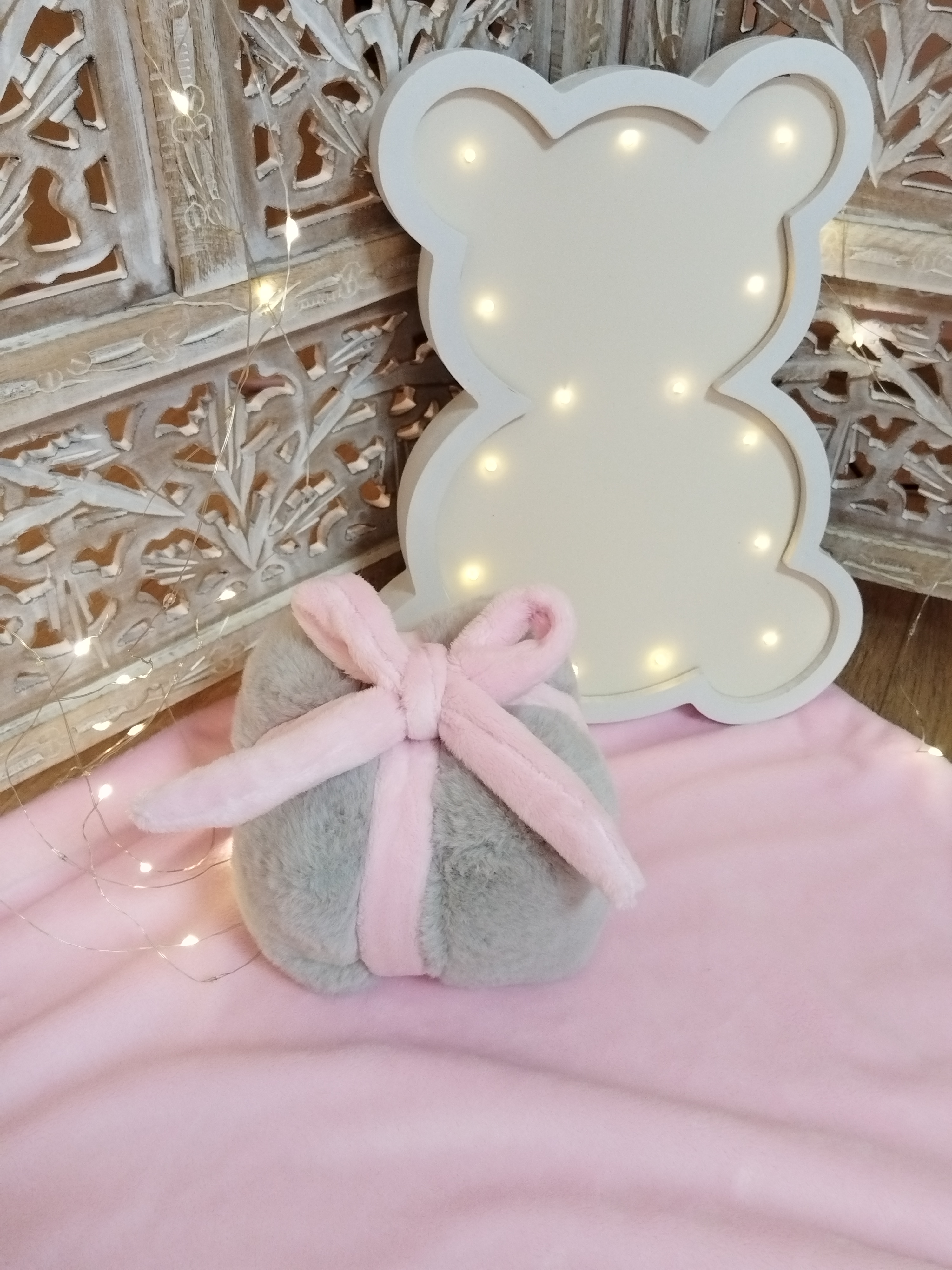 Jouet en forme de Cadeau - Brume d'Argent