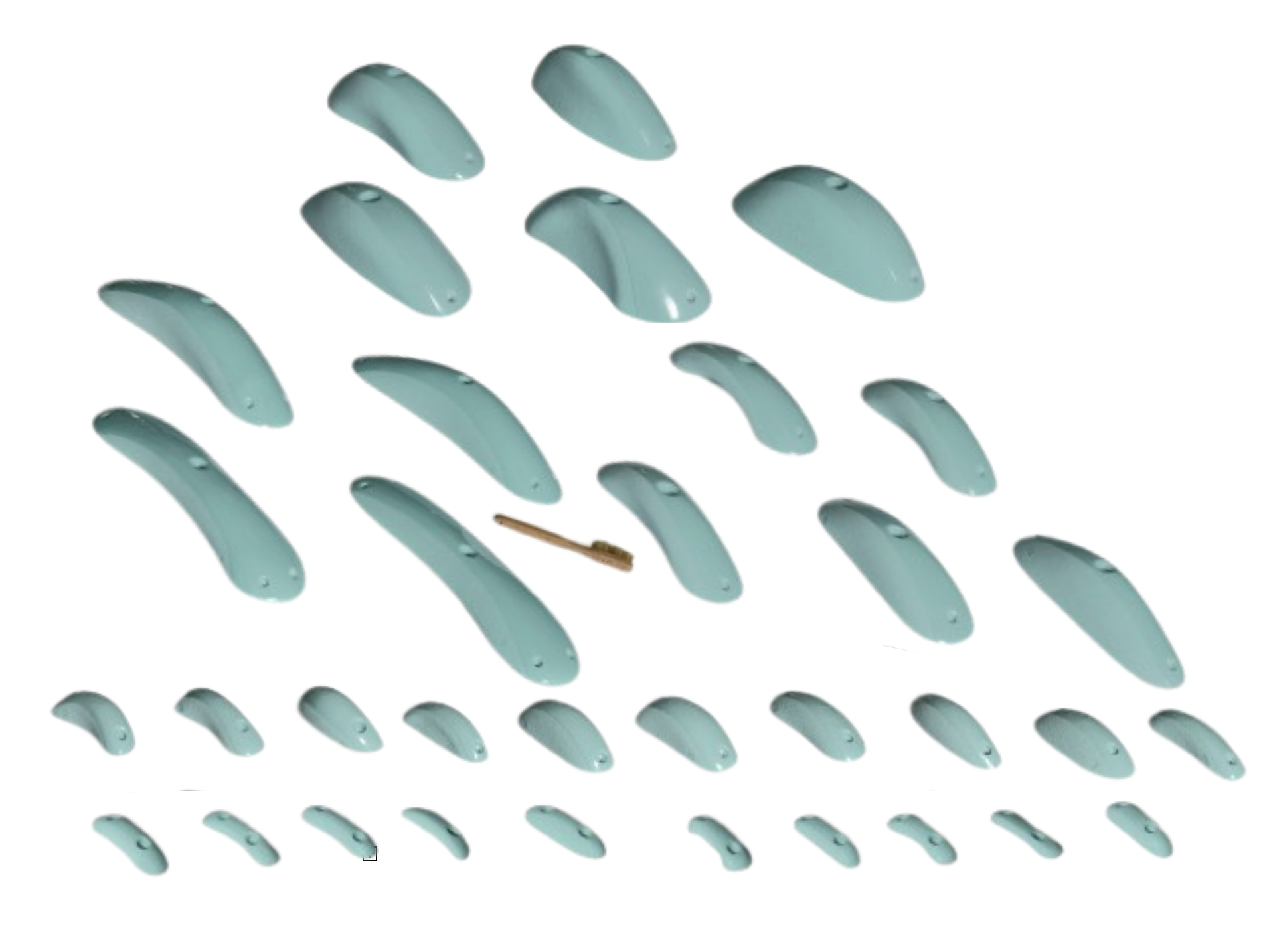  Volx Pack - Pinch DT - (Black, Blue, Mint, Red, White) - 34 units 