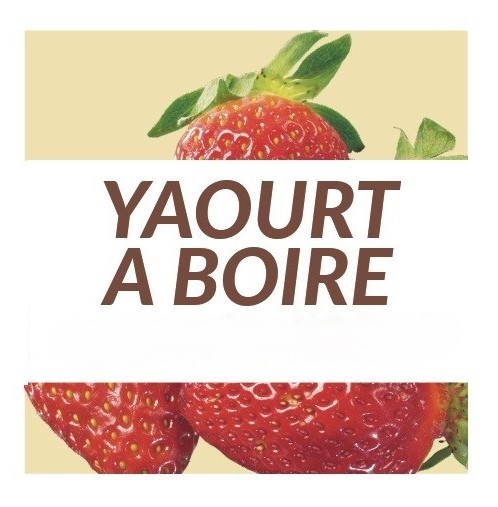 Yaourt à boire à la fraise 50 cl