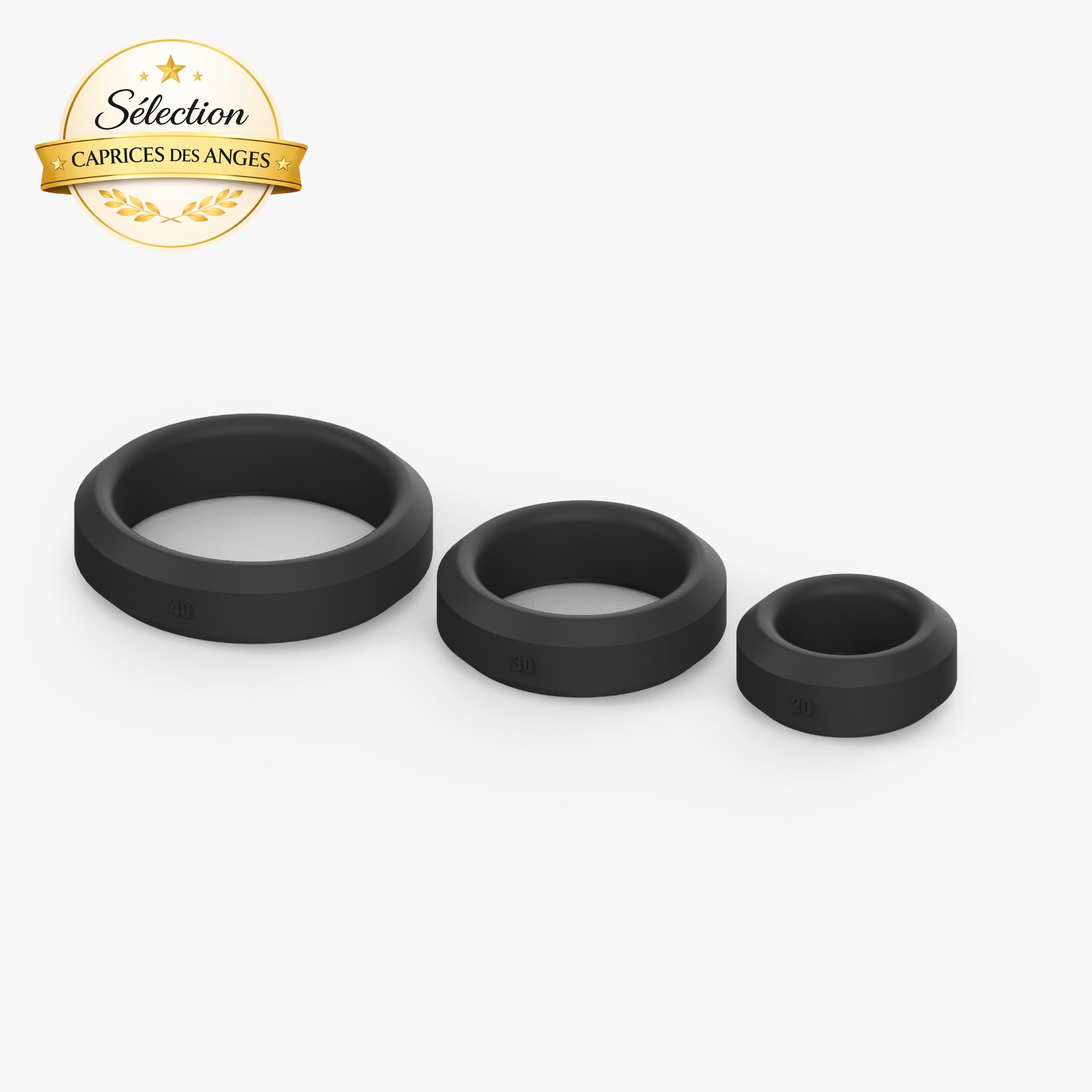 Anneaux de Maintien en Silicone – Ancrage (Lot de 3 tailles) – Performance & Endurance