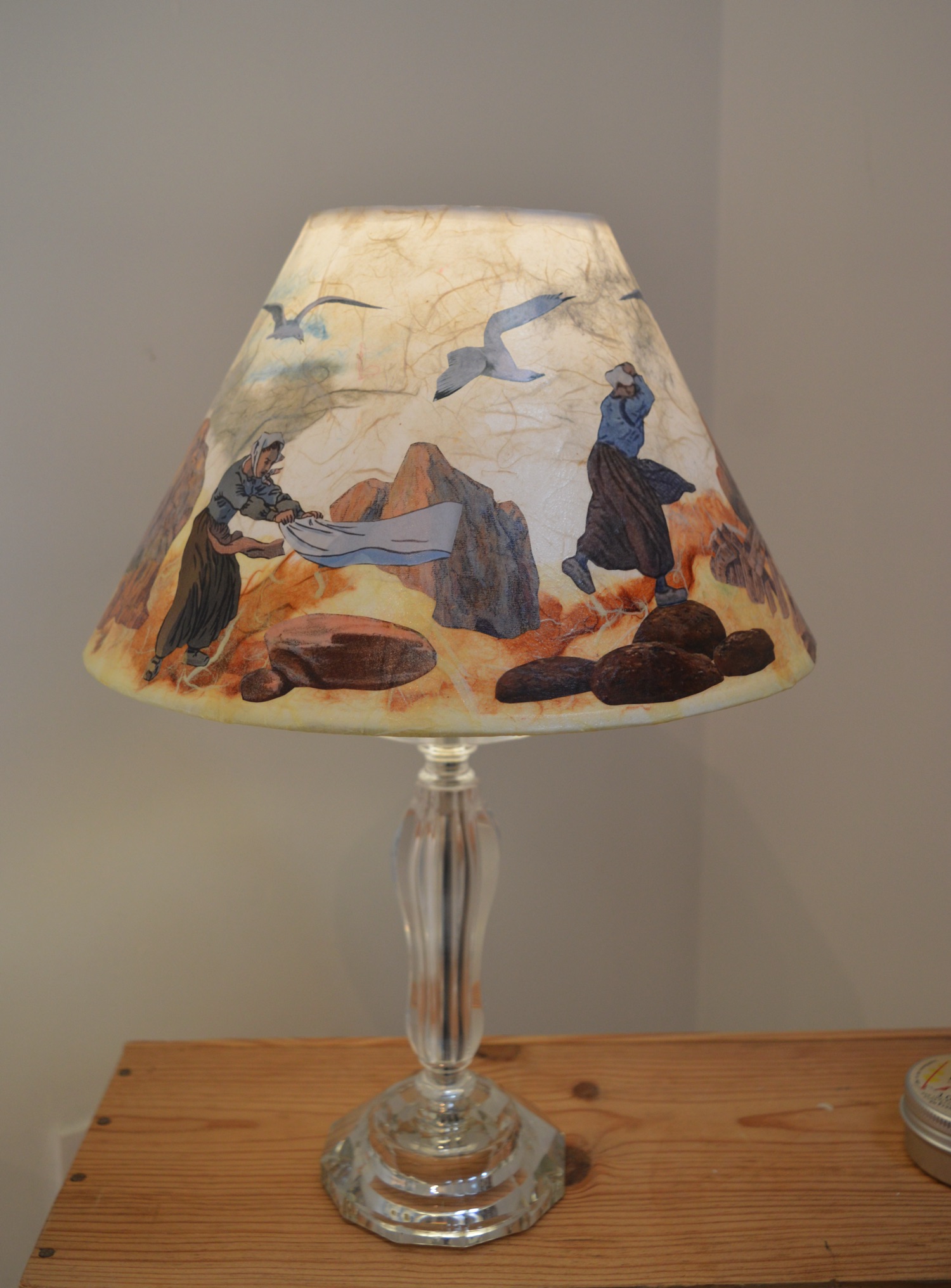 Abat-jour, coup de vent en Finistère.