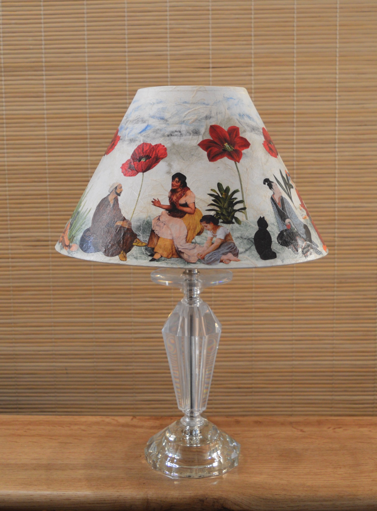 Abat-jour, Echanges.