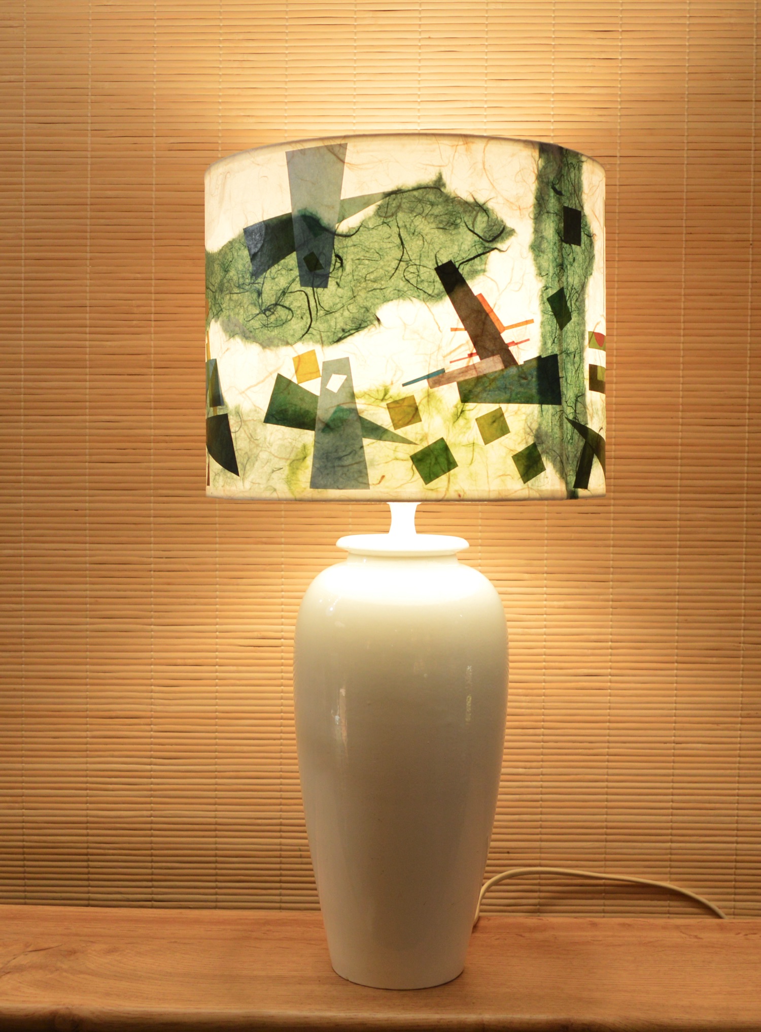 Abat-jour réversible en plafonnier !