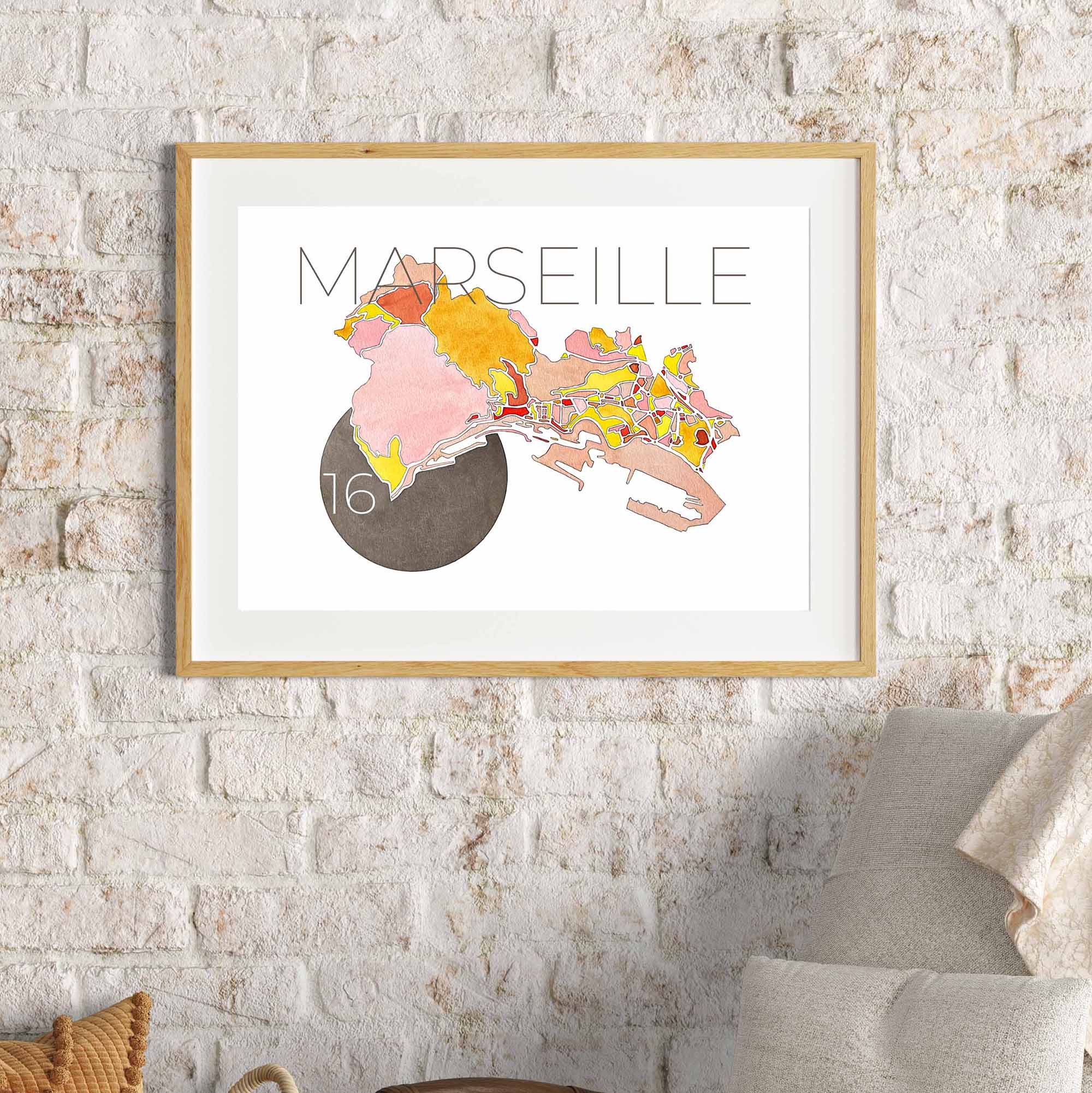 Affiche Marseille 16e