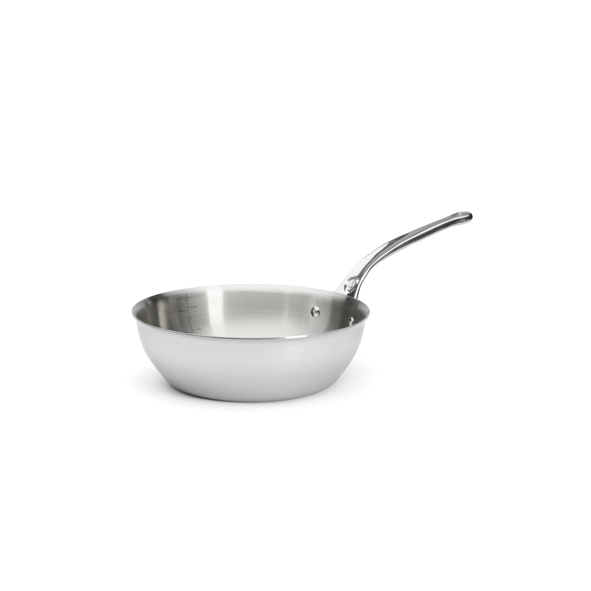 Sauteuse bombée Ø 20cm en inox AFFINITY De Buyer, nouvelle version 