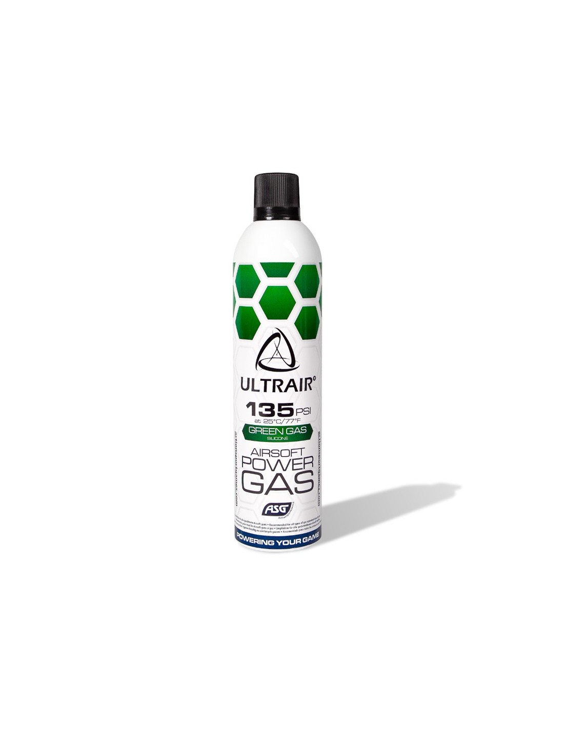 ASG Ultrair Power gaz avec silicone 570ml - 135 psi