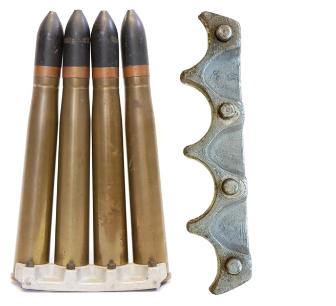 Ammo clip for the Bofors Flak 28 40 mm German  1941