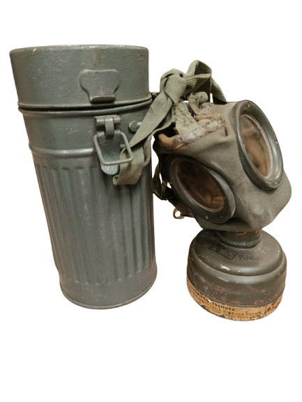 Masque à gaz allemand pour la défense civile Luftschutz ww2