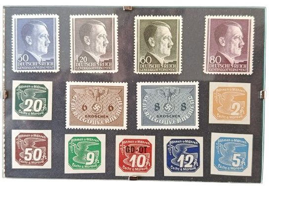 cadre timbres WW2 – Troisième Reich, & pays occupée