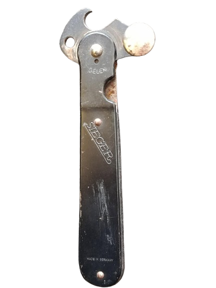 Ouvre-boîte allemand  Wehrmacht SIEGER d'époque WW2 / Avant-guerre  