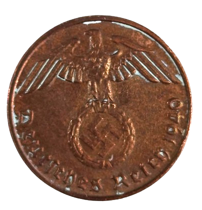  Pièce 2 Reichspfennig 1940 J (Hambourg)