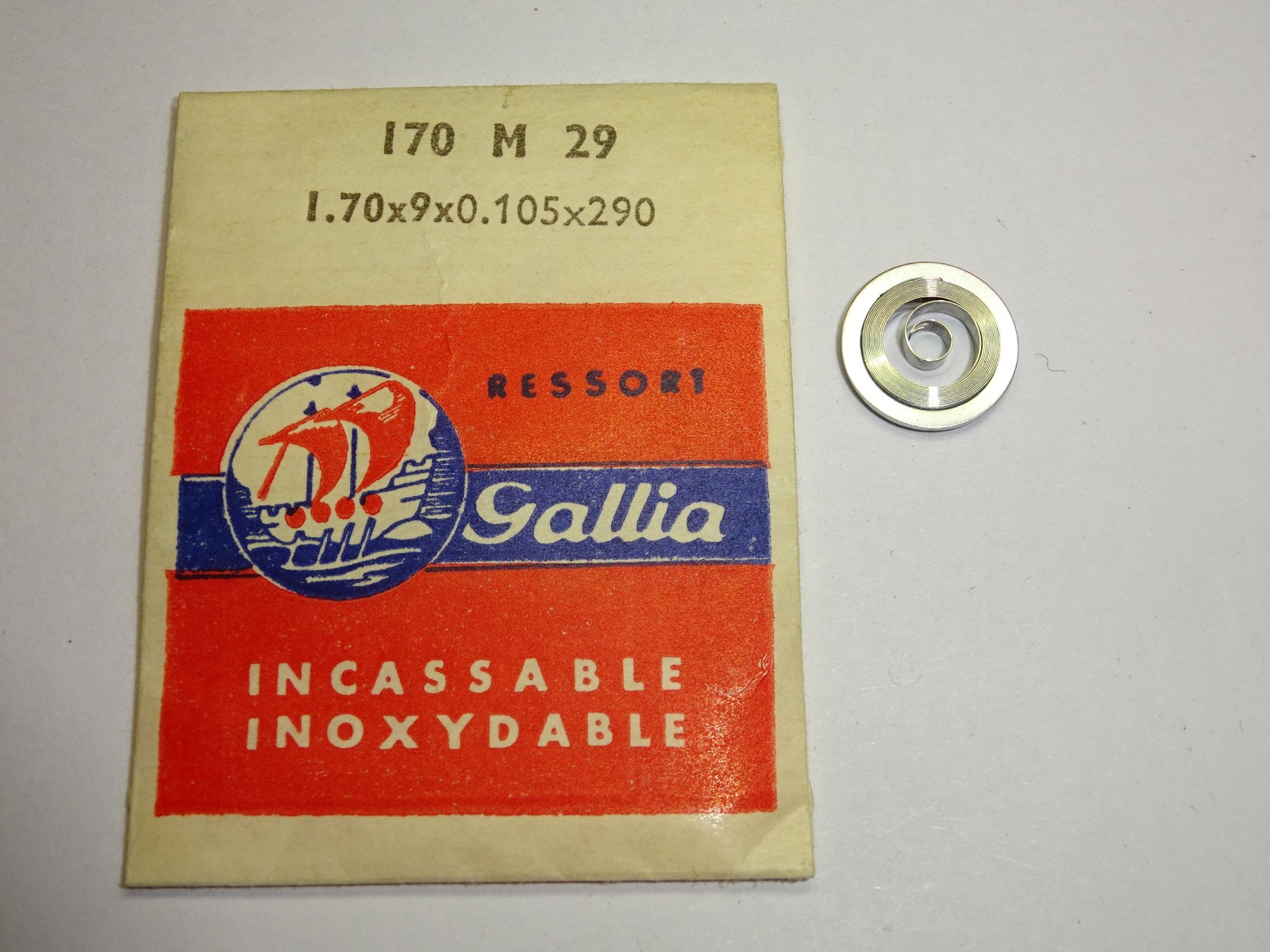 Angelus mainspring 253 254 255 256