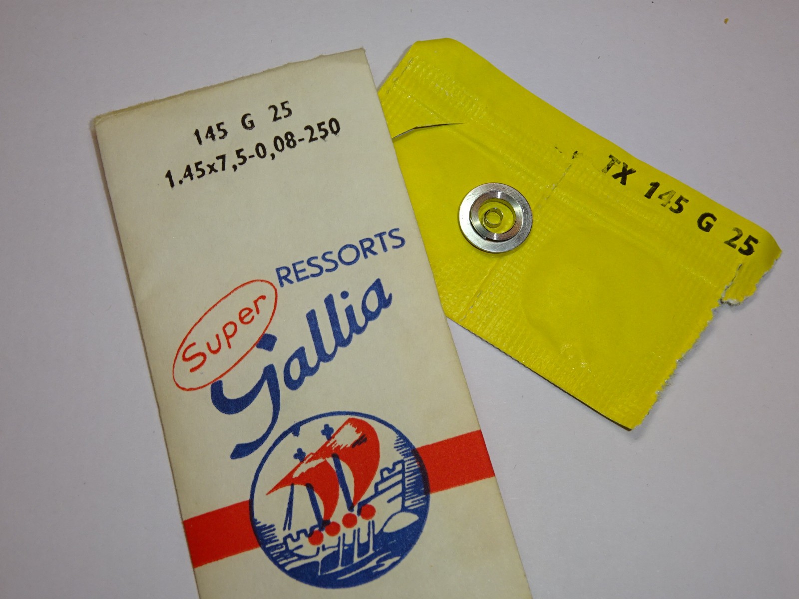 AS mainspring 1456 1608 + Bulova 9AR 9ARC