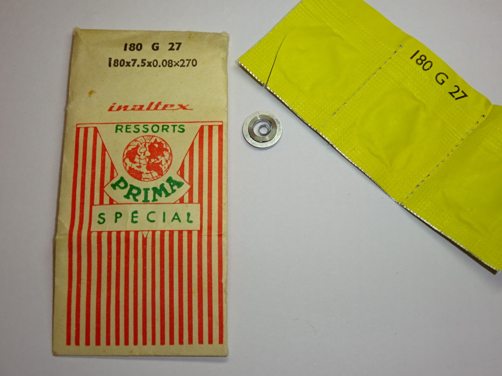 AS mainspring 1475 1568 1930 1931 (alarm) + Movado 900