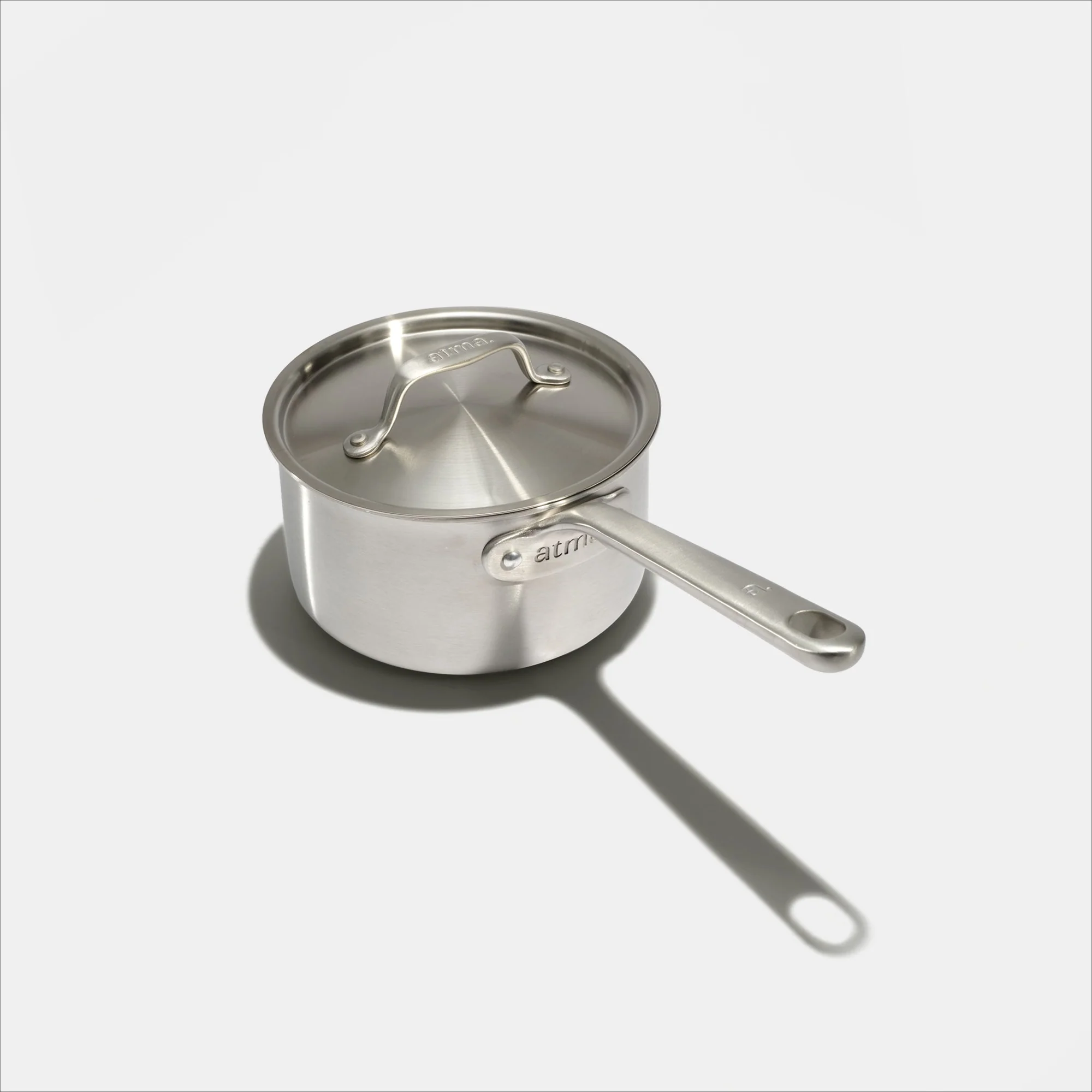 La casserole parfaite en inox 16 cm avec couvercle, parfaites en inox, atma