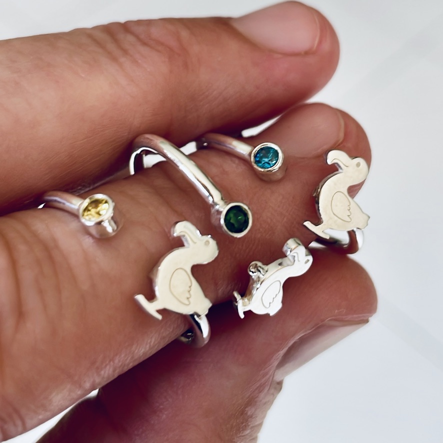 Dodo ring - zircon