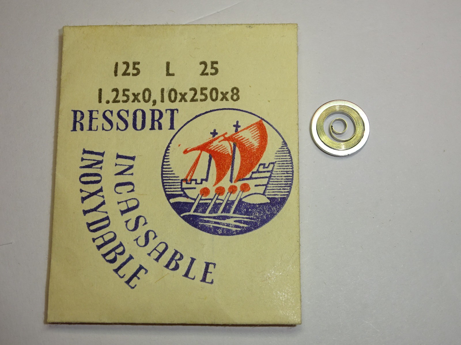 Bulova mainspring 8AD 8AH 8BA