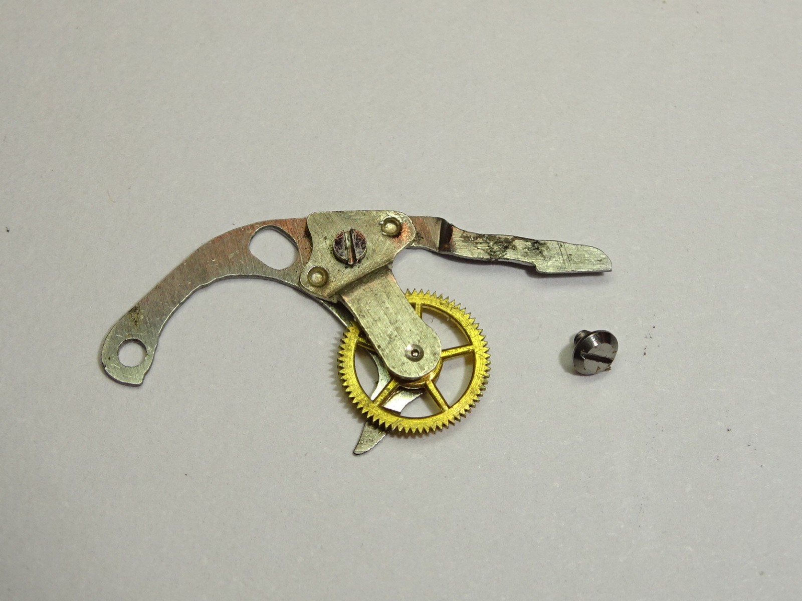 Landeron coupling clutch cal. 51 / part 8080 (1st generation, 1947)+ screw