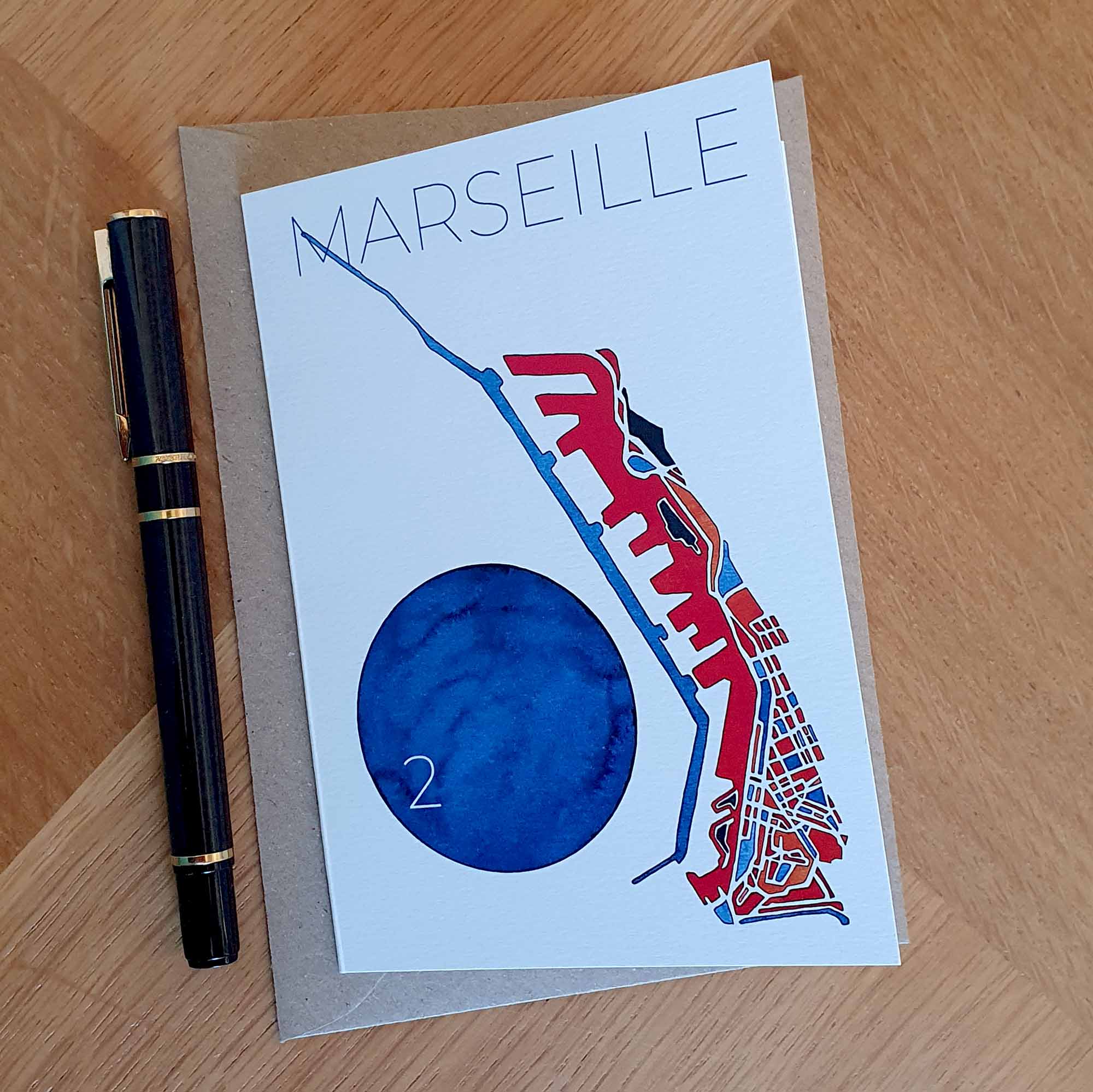 Carte postale Marseille 2e