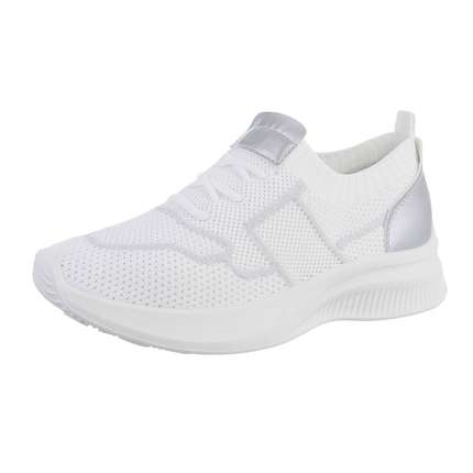 Baskets basses femme - Blanc (0-128-1)