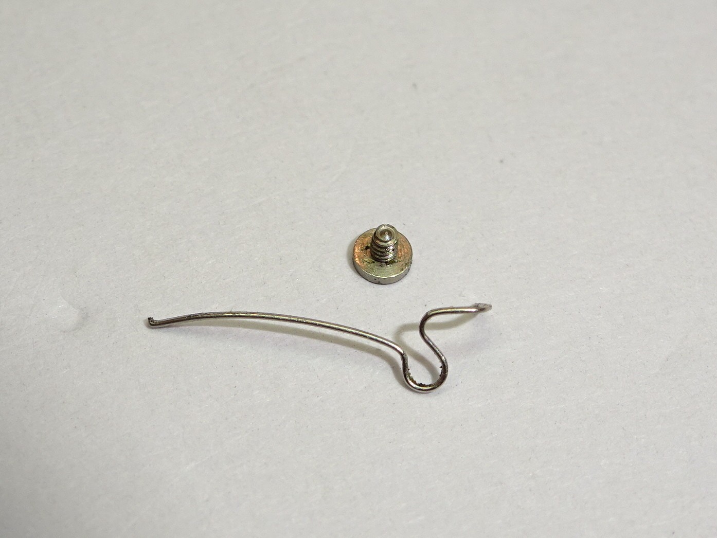 Landeron sliding gear spring 48 54 148 149 154 187 189 248 254 349 / part 8325 + screw (2nd generation)