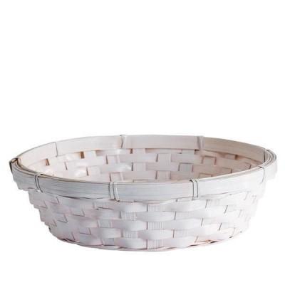panier osier 25x7 cm
