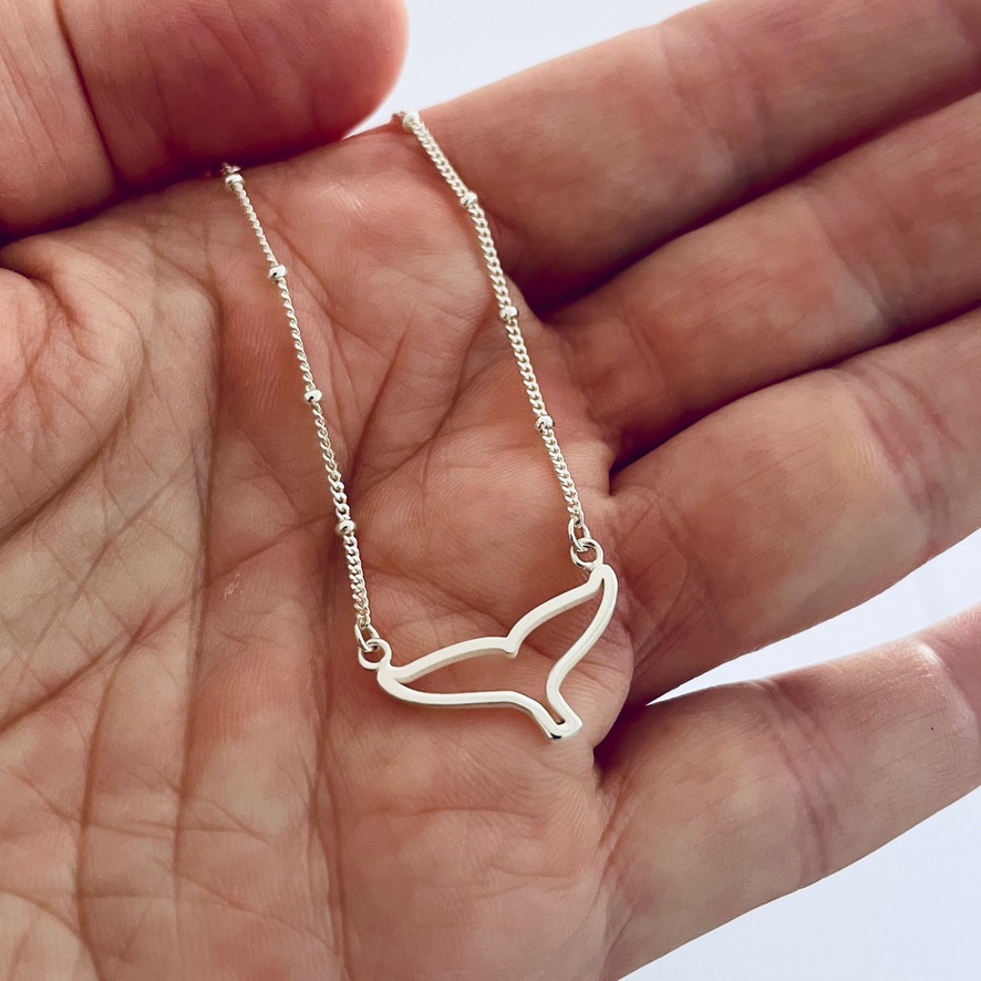 Whale Tail necklace
