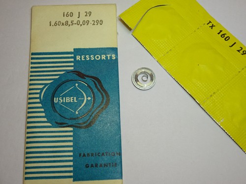 Cortebert mainspring 665