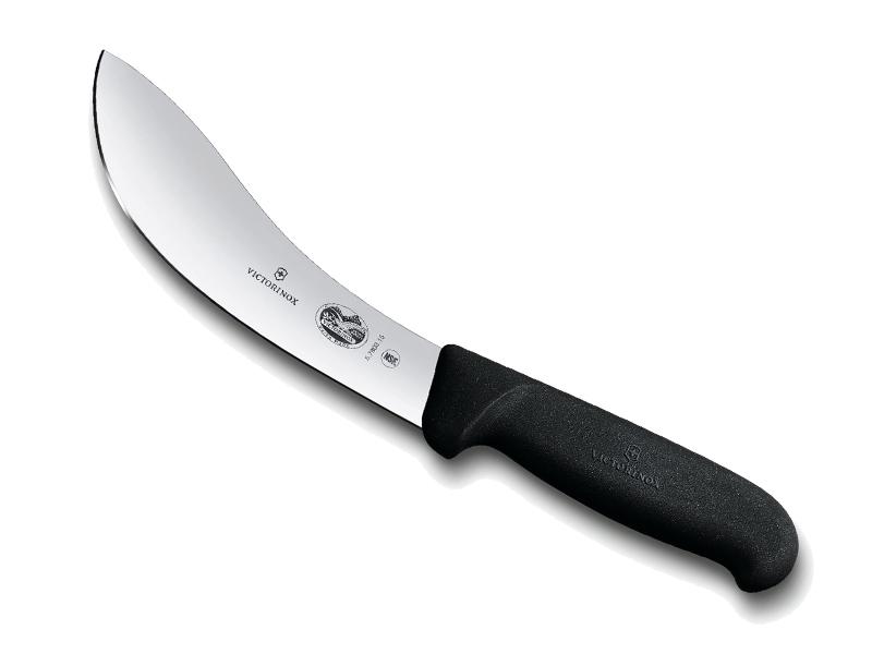 COUTEAU DEPOUILLER VICTORINOX 15CM NOIR fibrox (HAMBOURG),  5.7803.15