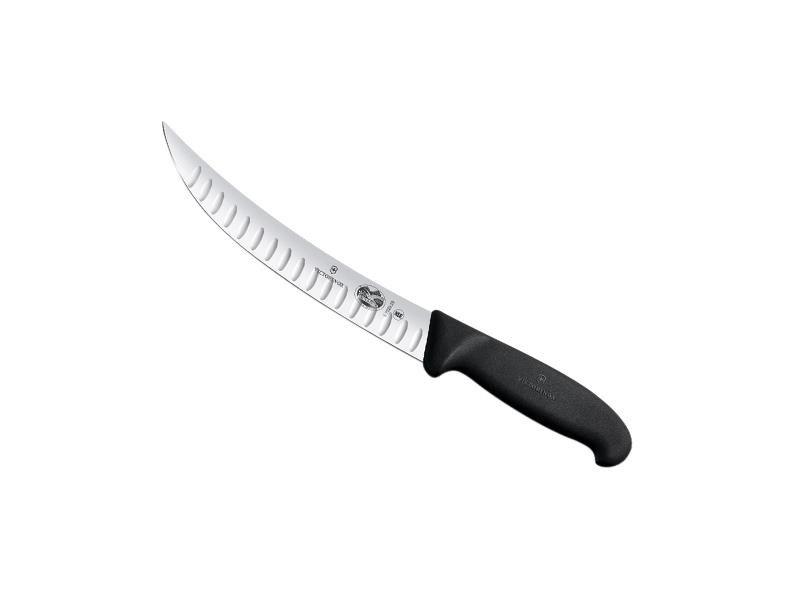 COUTEAU ABATTRE VICTORINOX 25CM ALVEOLE NOIR fibrox, 5.7223.25