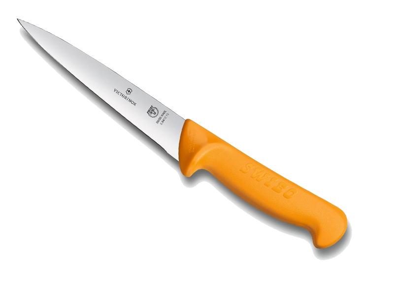 COUTEAU SAIGNER SWIBO 13CM JAUNE victorinox, 5.8412.13