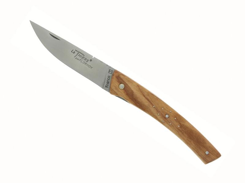 couteau Florinox, LE THIERS PLEIN MANCHE OLIVIER 9,5CM INOX