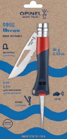 N°09 ocean rouge, Opinel