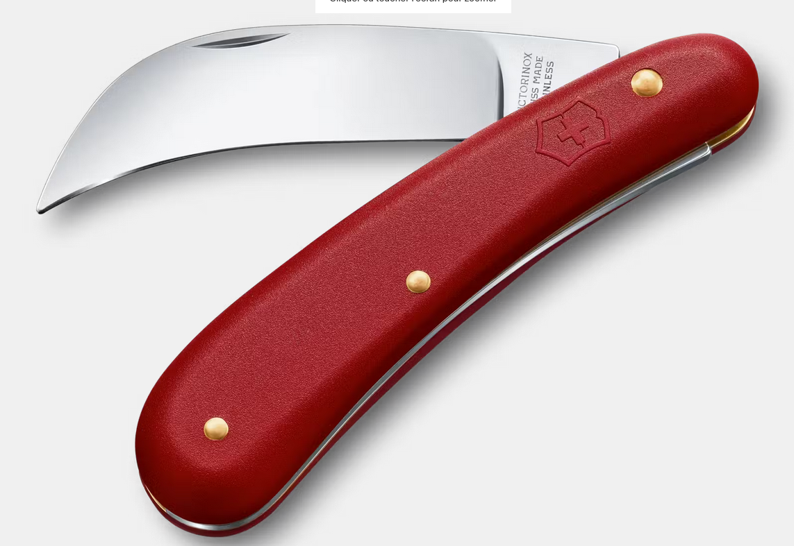 SERPETTE 11CM ROUGE LAME LARGE M, 1.9301, VICTORINOX