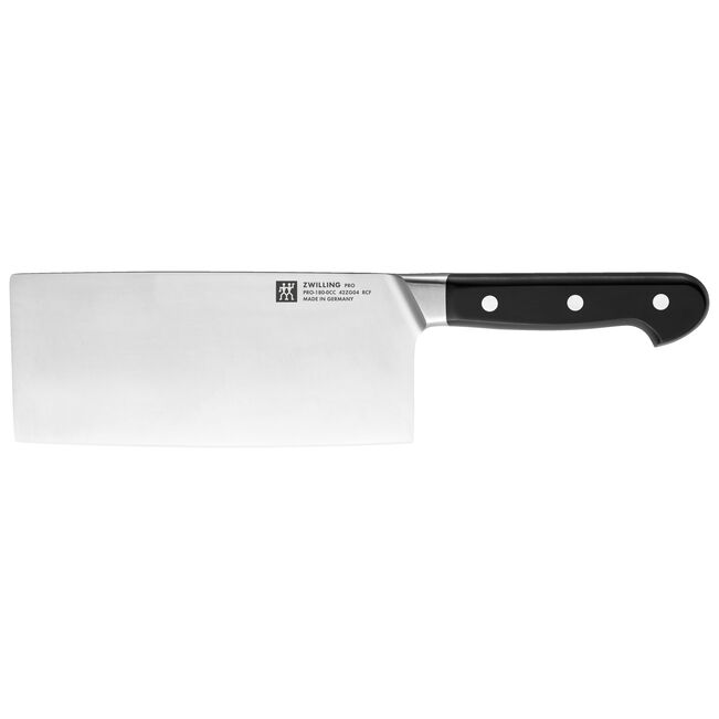 ZWILLING, Pro Couteau de chef chinois 18 cm, forgé, 1002848