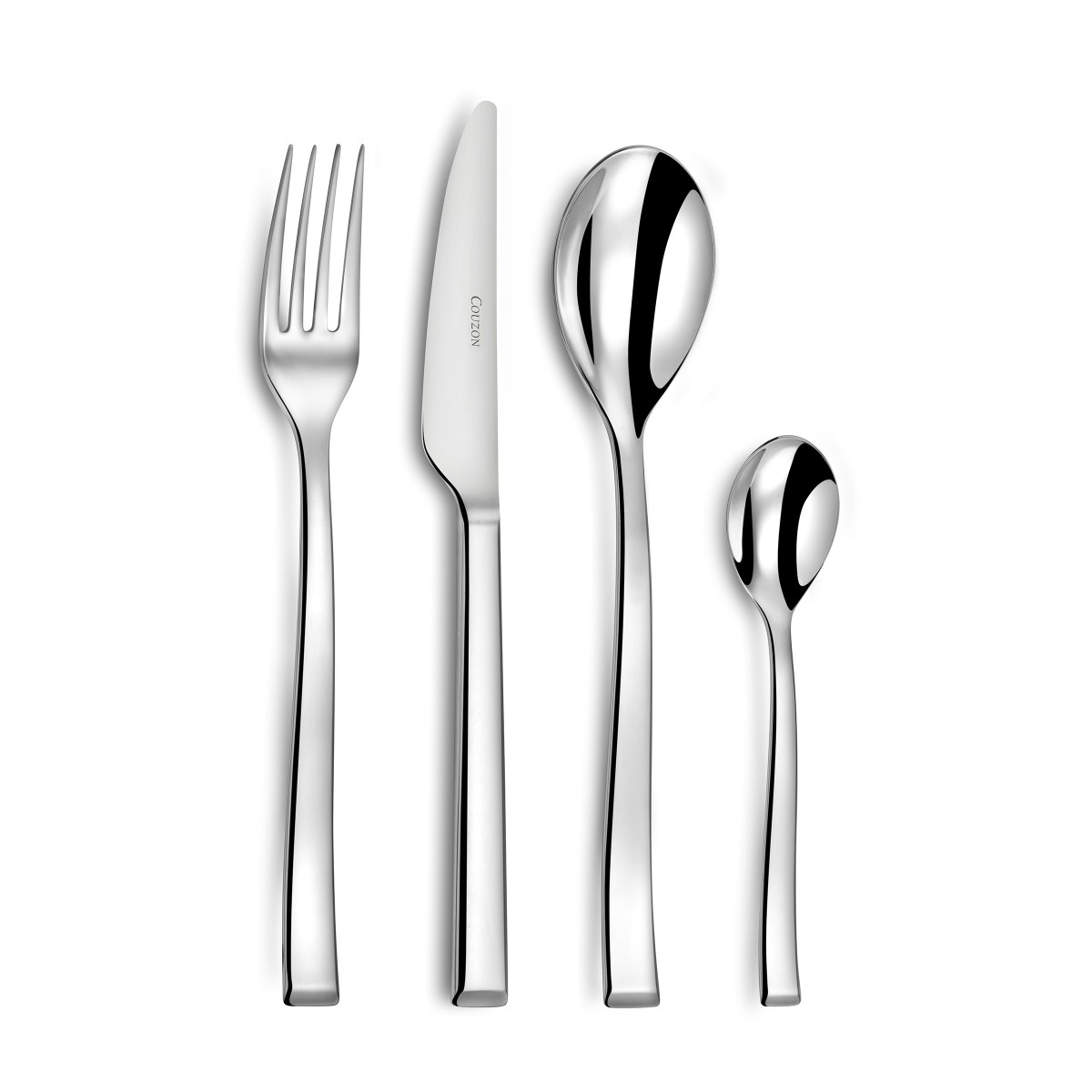 Couzon , Side , ménagère 24 pièces en coffret 