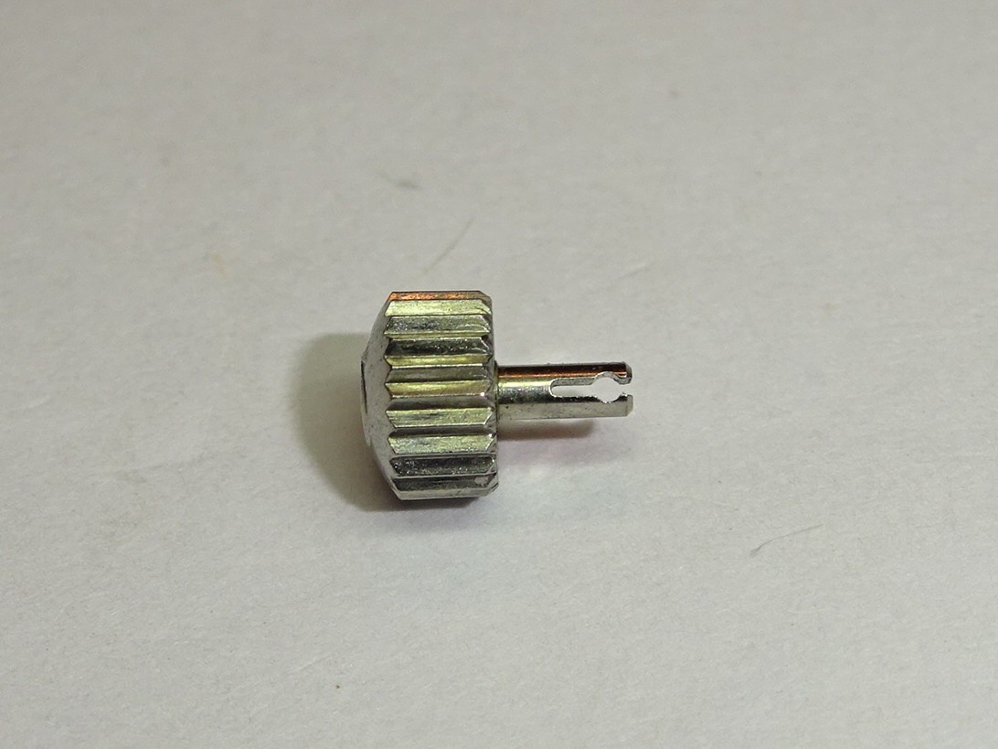 Omega female crown 4.5mm , length 5.9mm, tube lg. 3.1mm