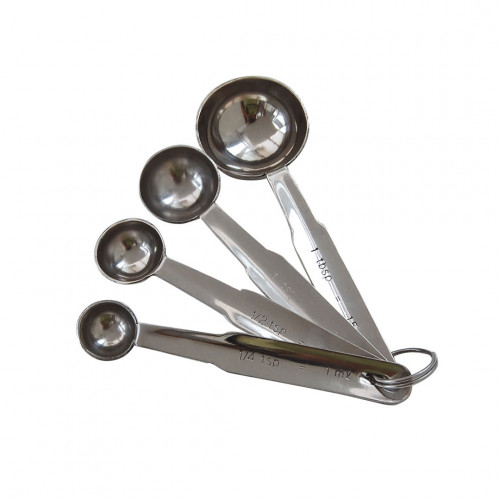 4 cuillères mesures inox, De Buyer