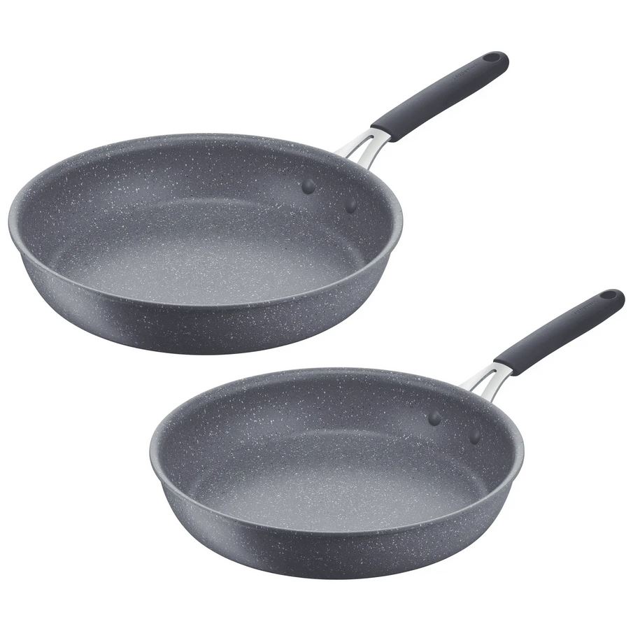 Set 2 poêles 24cm + 28cm , TEMPRA MINERAL , Lagostina