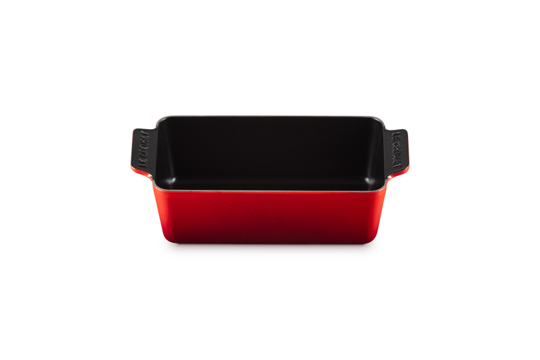 Moule à cake en fonte émaillée, cerise, Le Creuset