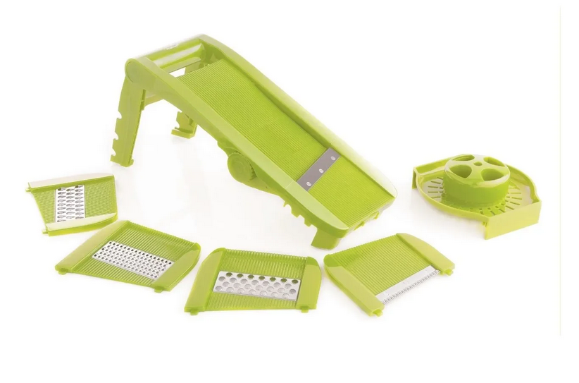 Mandoline multi-lames et rapes, verte, Mastrad