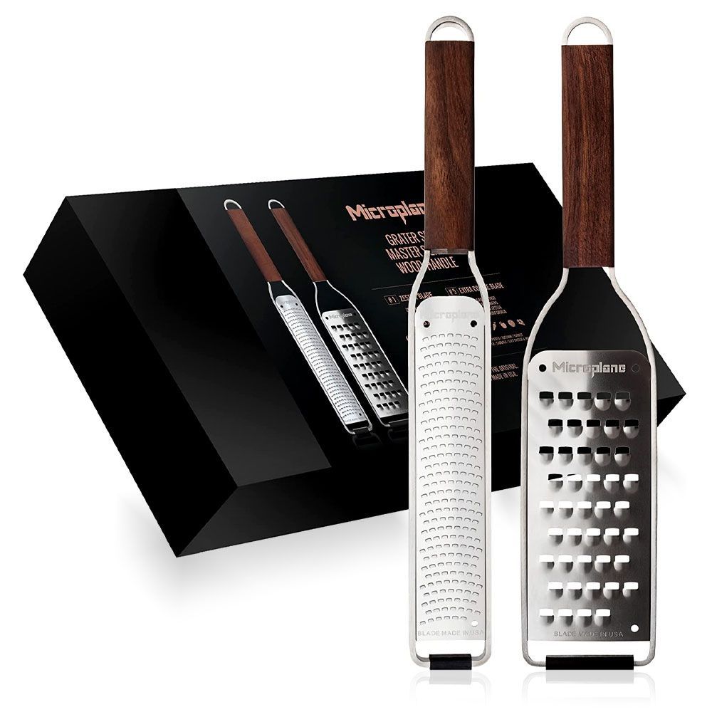 COFFRET CADEAU MASTER Zesteur + rape très gros grains, 36089, microplane