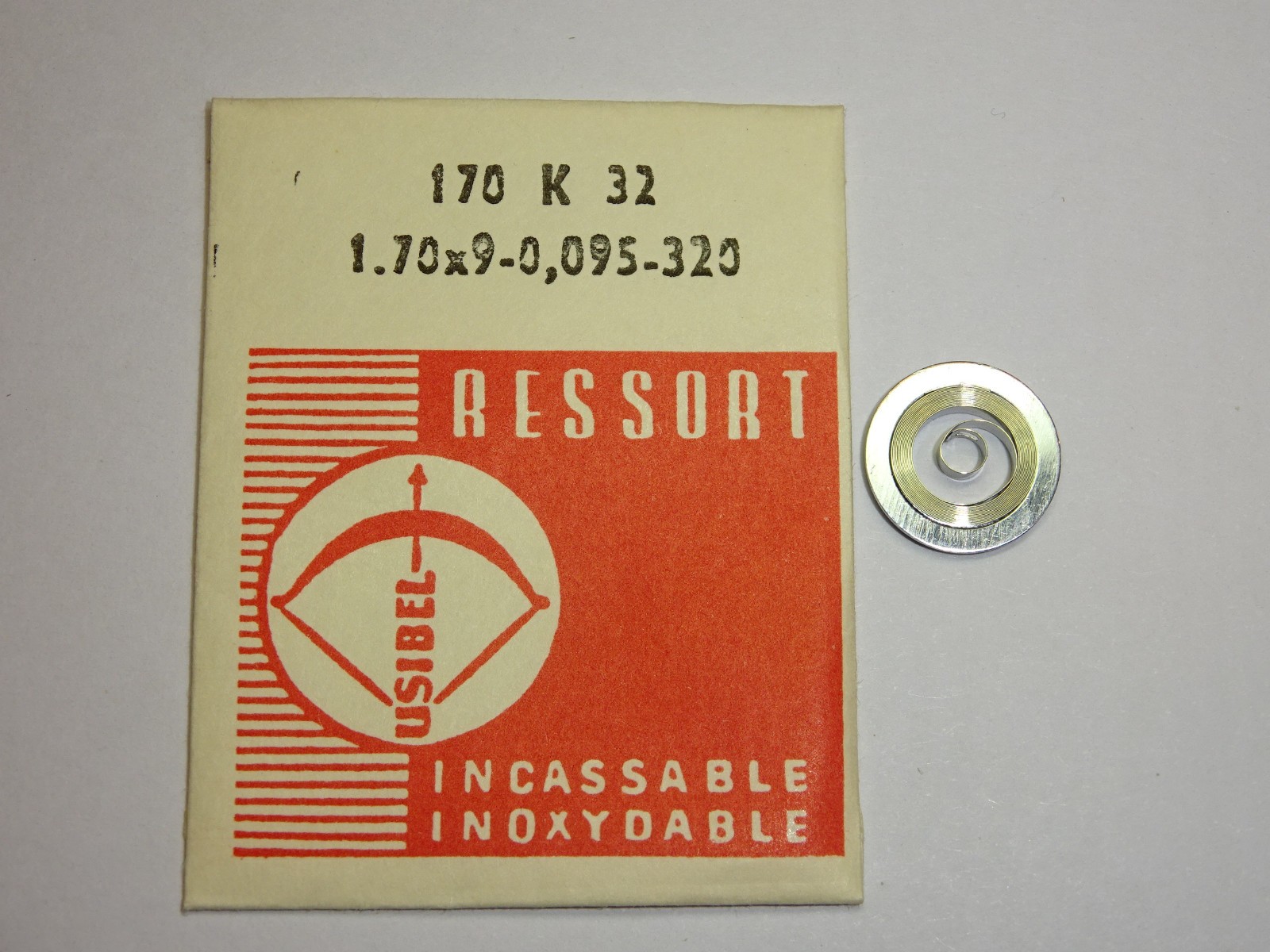 Cupillard 233 233D Inox mainspring
