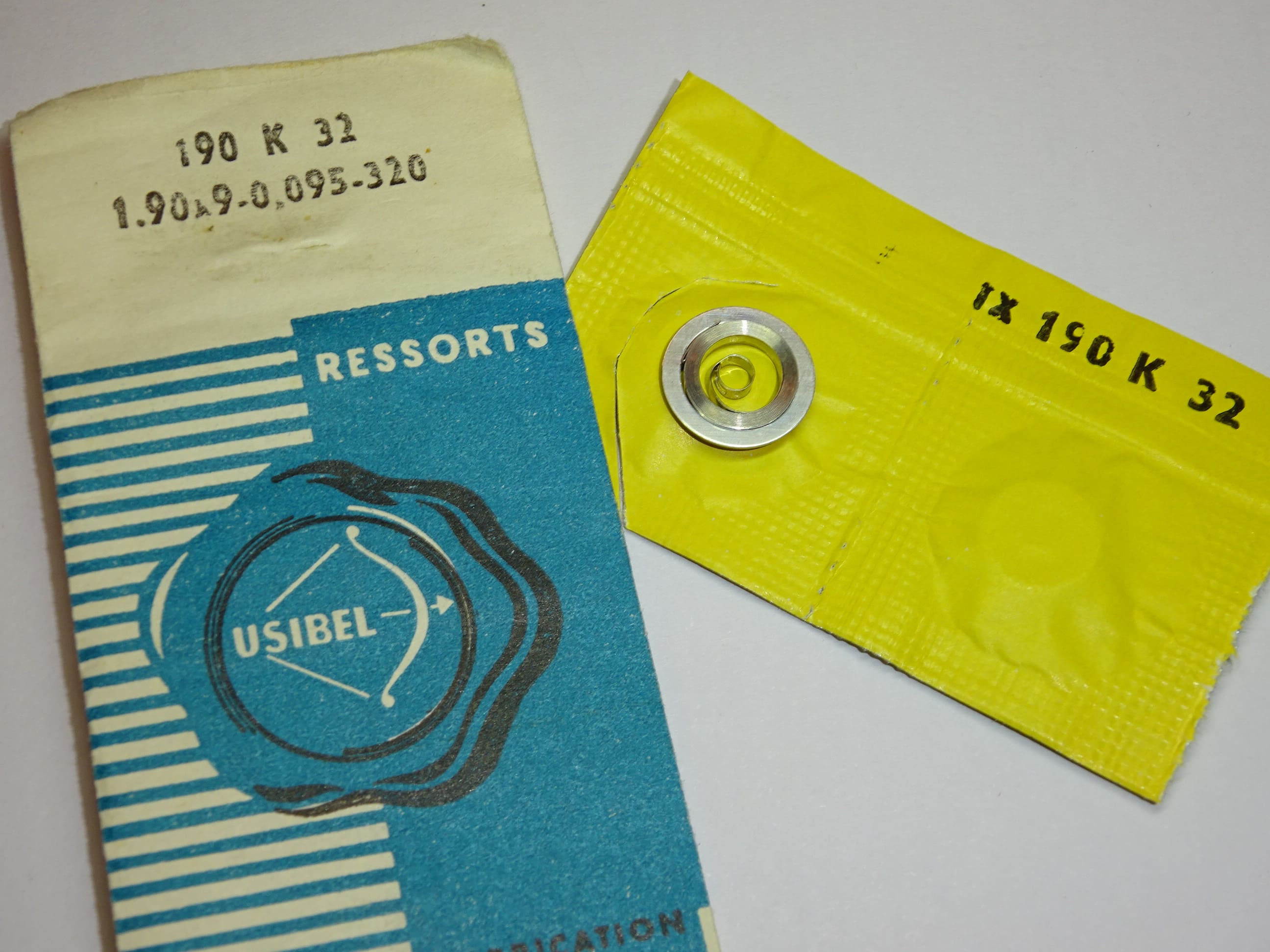 Cupillard mainspring 233-60 233-66 233-67