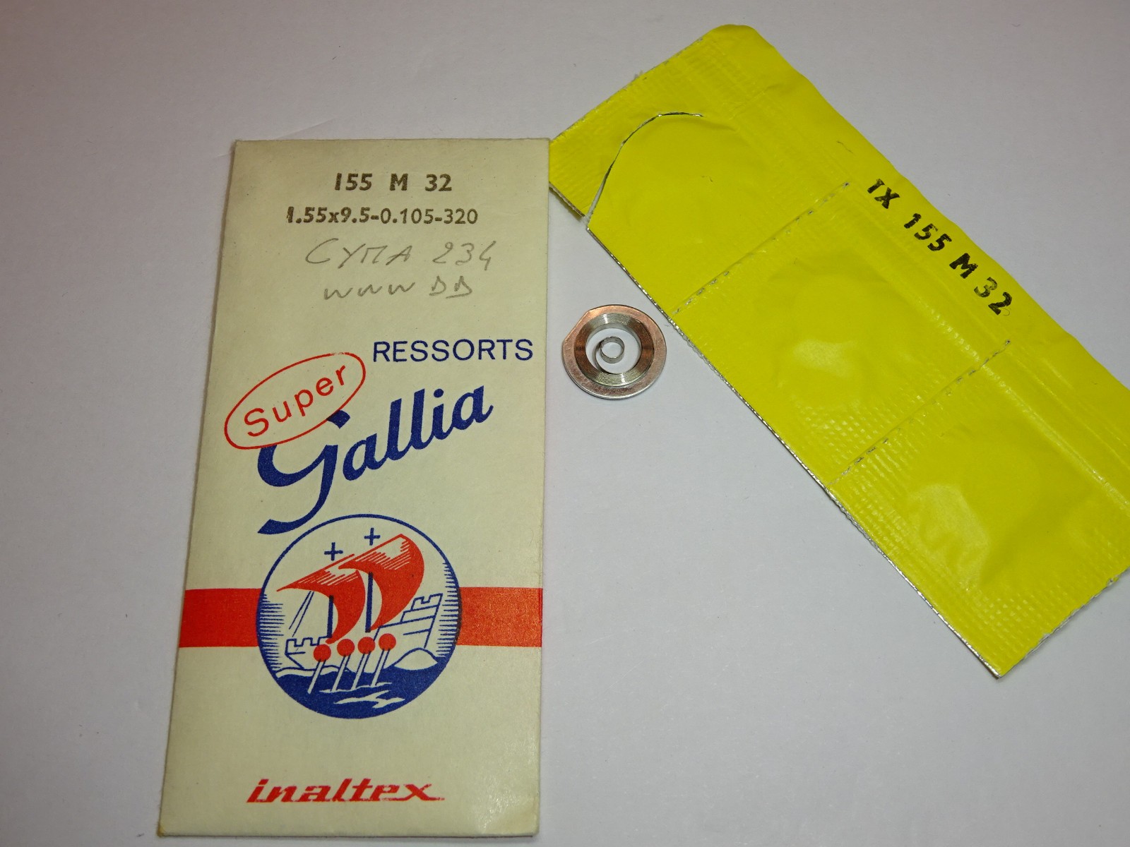 Cyma mainspring 234 WWW Dirty Dozen