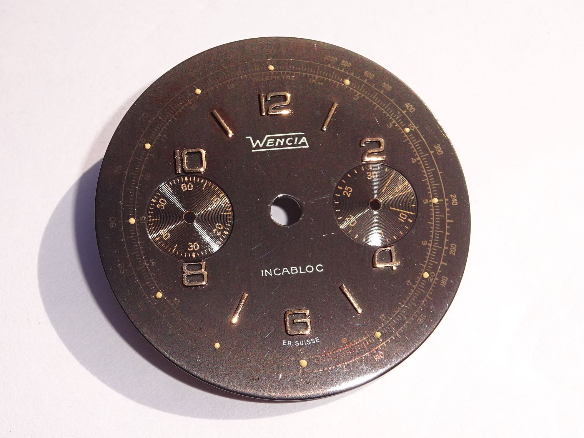Landeron dial 47 48 51 148 149 151 248 348 (31.50mm / 30 minutes ) / New old stock