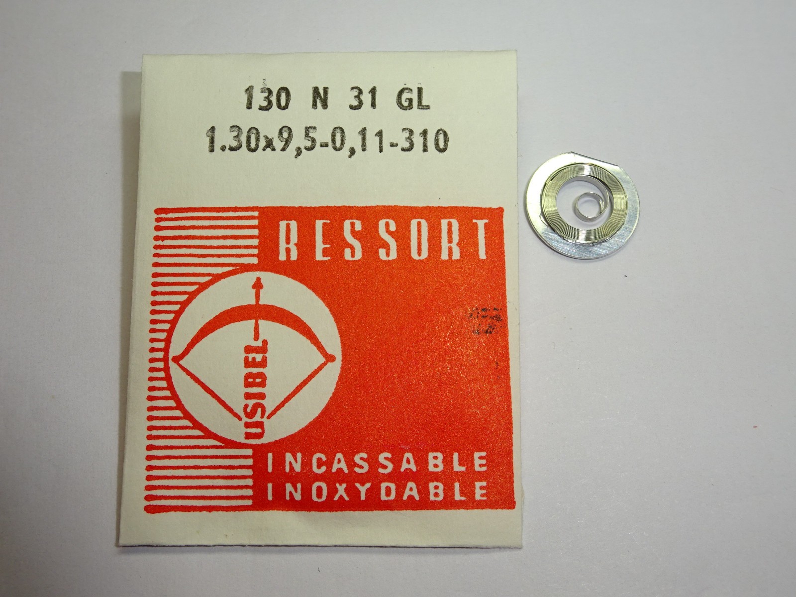 ETA mainspring 2450 2451 2452 2453 2454 2455 2456 2457 2458 2459 2460 2472 2474  + Lip R126 R129 R182 R862