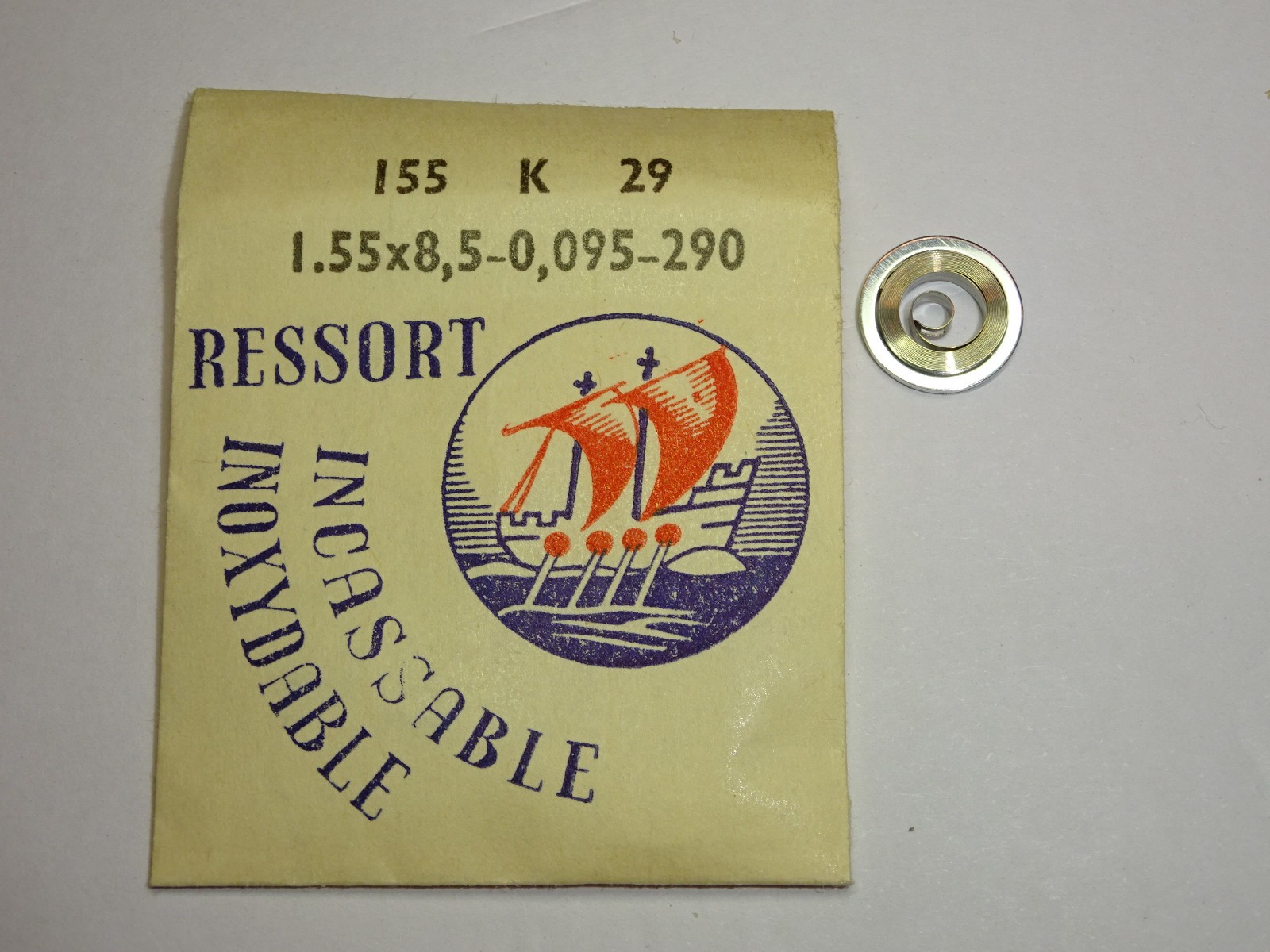 Eterna mainspring 965 965E 965H 965S 970E 970H 1020 1020E 1020S