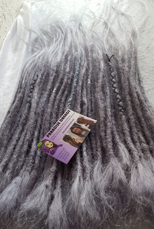 DREADLOCKS NATURELLES EXTENSIONS CHEVEUX HUMAIN afro rallonge