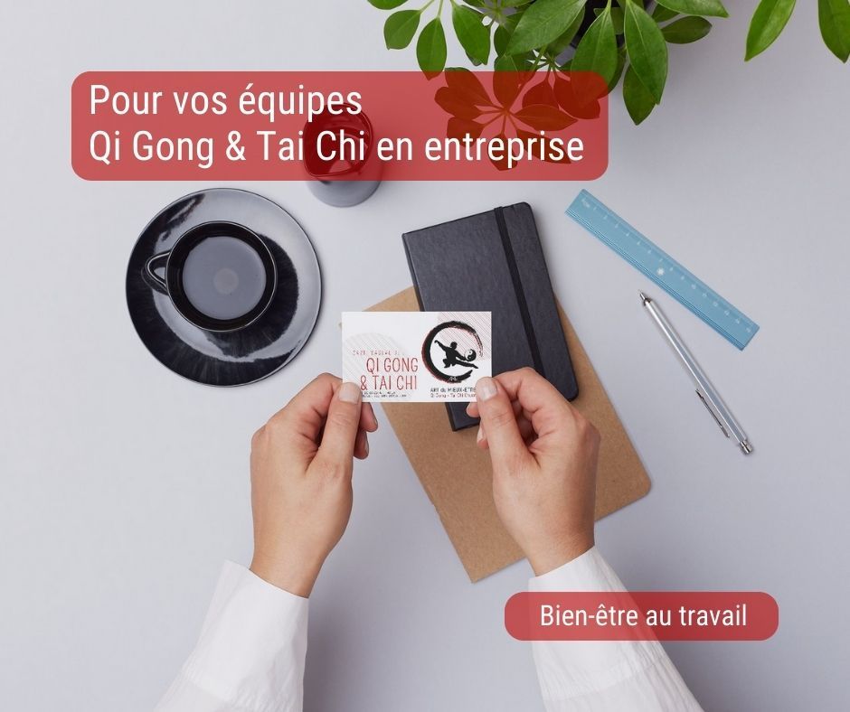 carte cadeau de cours de qi gong & tai chi en entreprise avec art du mieux-etre à bourgoin et sur le secteur Berjallien en Isère